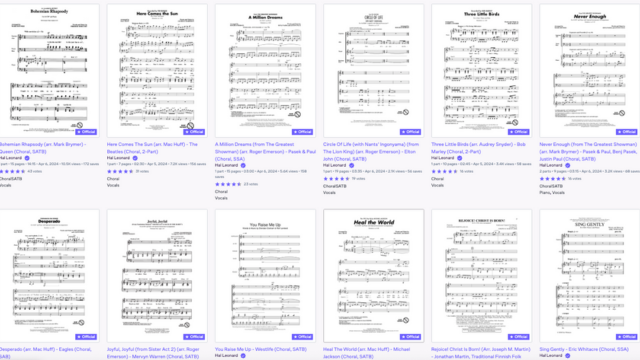 Sheet Music 1